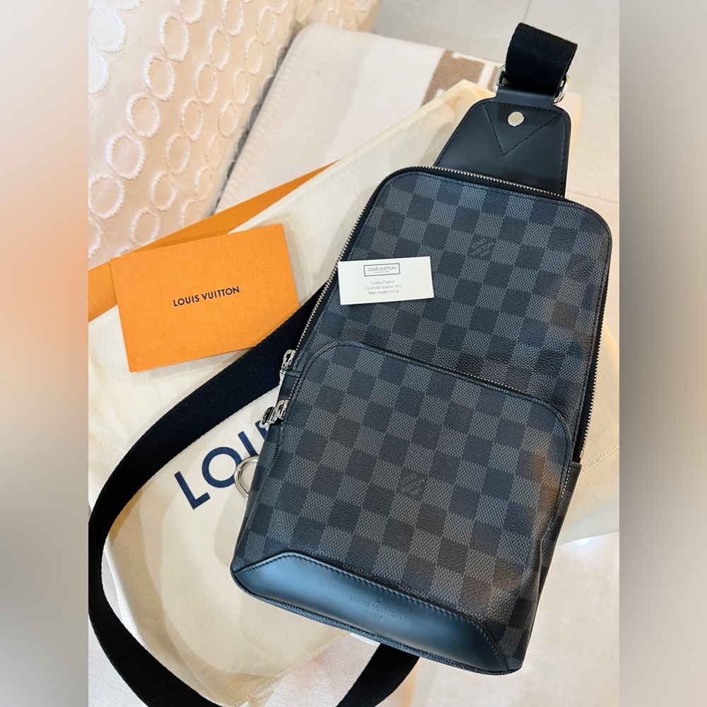 Louis Vuitton Damier Graphite Avenue Sling Bag